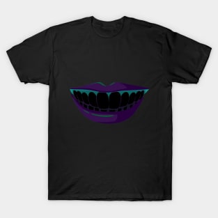 Black lips Halloween smile Vintage Gift T-Shirt